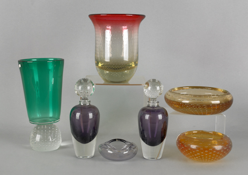 Collection of Erickson art glass 1754df