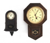 New Haven wall clock early 20th c. together