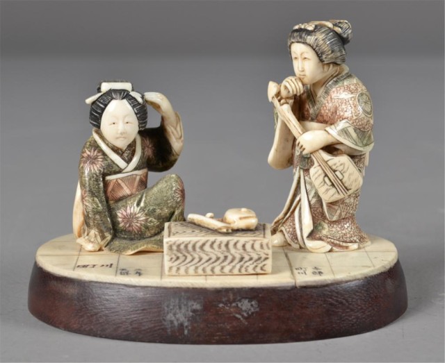 Fine Japanese Meji Period Carved 1736d7