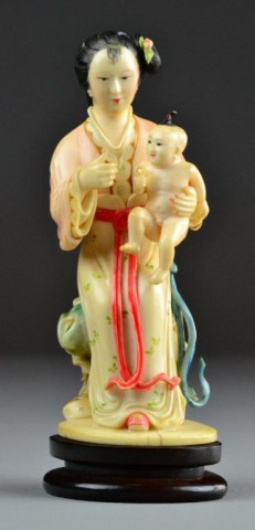 An Exquisite Chinese Carved Ivory 17375a