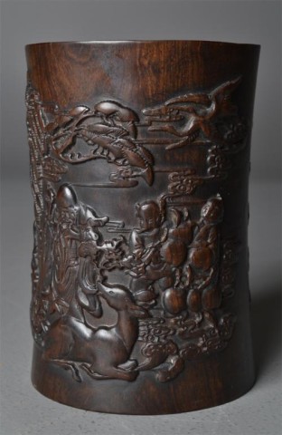 Chinese Finely Carved Huanghuali 17378d