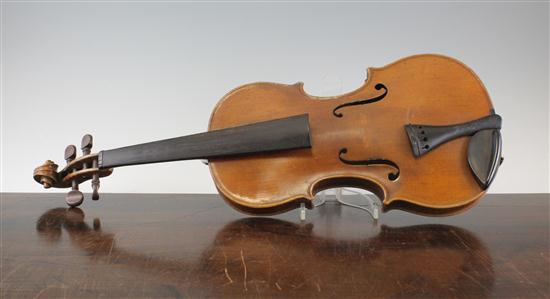 An English violin by George Pyne 17382f
