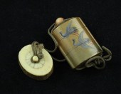 A Meiji period two case miniature 1738b9