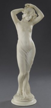 C Pittagula Italian marble sculpturedepicting 173c8b