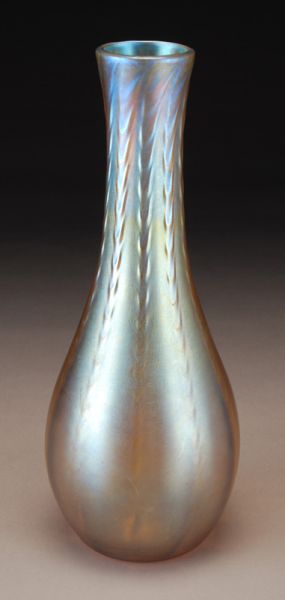 Tiffany gold Favrile glass vase 173c91