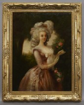 French School Portrait of a Lady  173da6