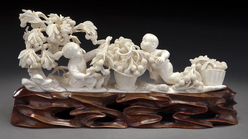 Chinese Cultural Revolution carved ivory