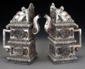 Pr Chinese Tibetan silvered copper 173f16