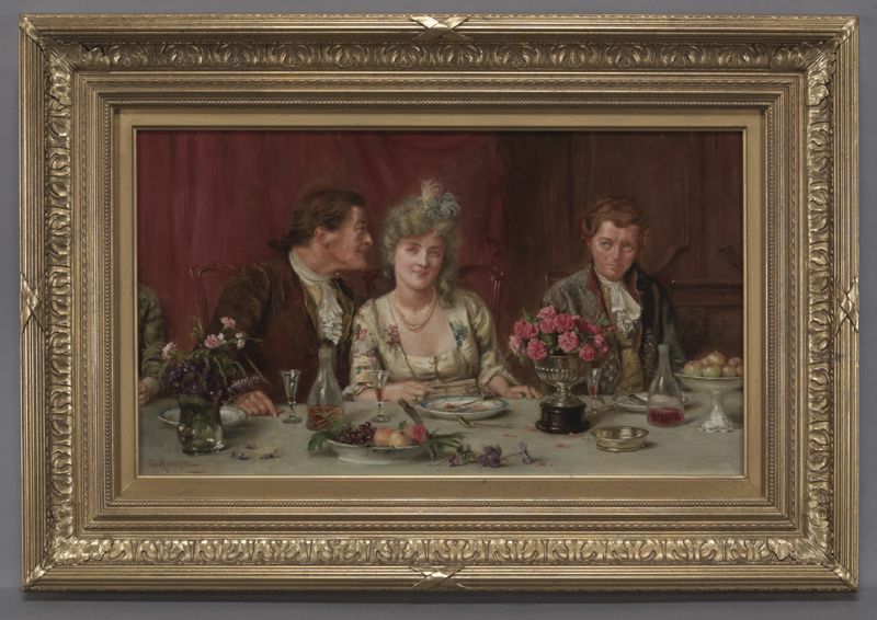 George Goodwin Kilburne oil painting 1740c2
