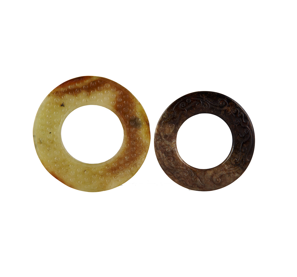 Two Jade Rings Huan Song Dynasty 176c51