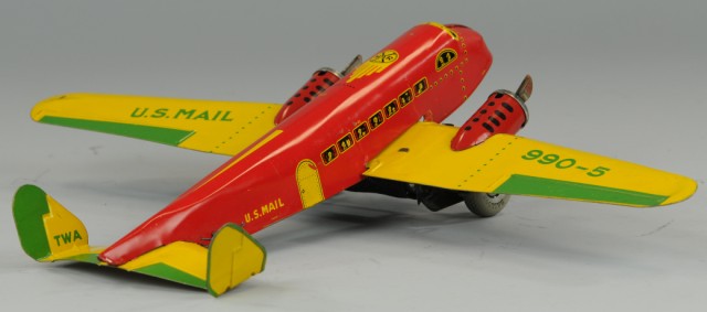 MARX US MAIL AIRPLANE Lithographed 177051