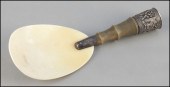 INDO CHINESE EXPORT SPOON. Rhino horn