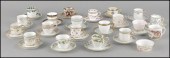 COLLECTION OF PORCELAIN TEACUPS 177c85