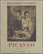 PICASSO GRAPHIC WORK POSTER. LOeuvre