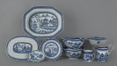 Collection of Chinese export blue and