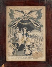 Kellog and Thayer lithograph Washington 175bda