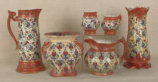Six pieces of Haynes Pottery Baltimore 175e11
