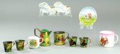 ASSORTED CHILDRENS TIN AND CHINA Lithographed