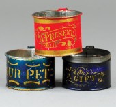 COLLECTION OF CHILDRENS TIN CUPS Very