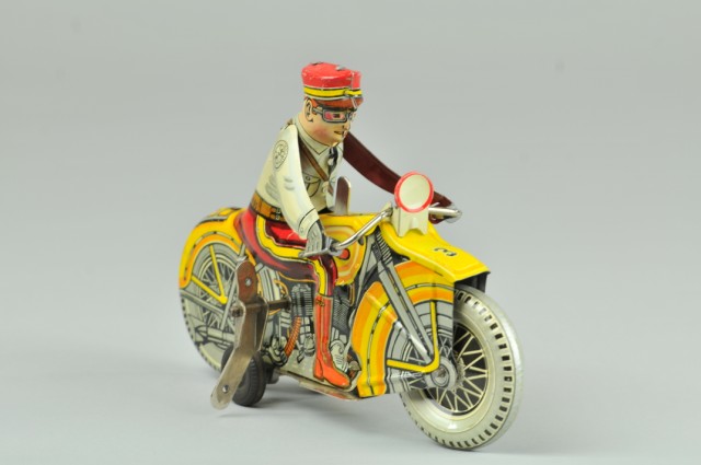 ROOKIE COP MOTORCYCLE Louis Marx 1790d1