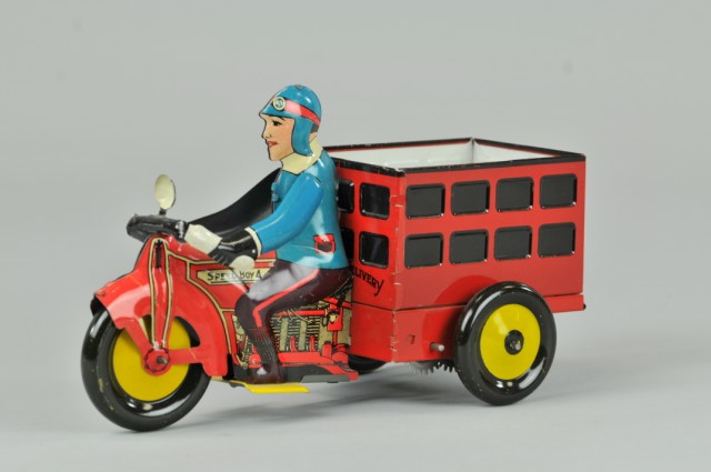 SPEED BOY DELIVERY CYCLE Marx Toys 1790f2