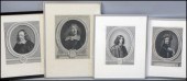 MASSON & NANTEUIL: GROUP OF FOUR FRAMED