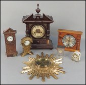 H.A.C. GERMAN 14 DAY MANTLE CLOCK. Together