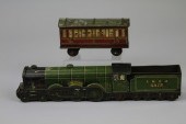 FLYING SCOTSMAN LOCOMOTIVE AND BISCUIT
