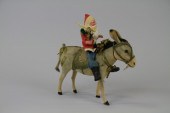 LARGE DONKEY WITH SANTA CANDY CONTAINER