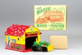 MARX MAGIC BARN WITH TRACTOR Boxed example