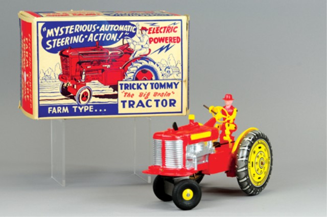 MARX BOXED TRICKY TOMMY TRACTOR 17a328