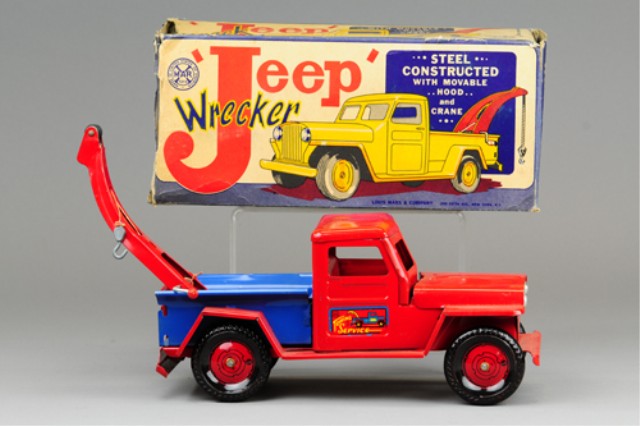 MARX JEEP WRECKER TRUCK Boxed example 17a437