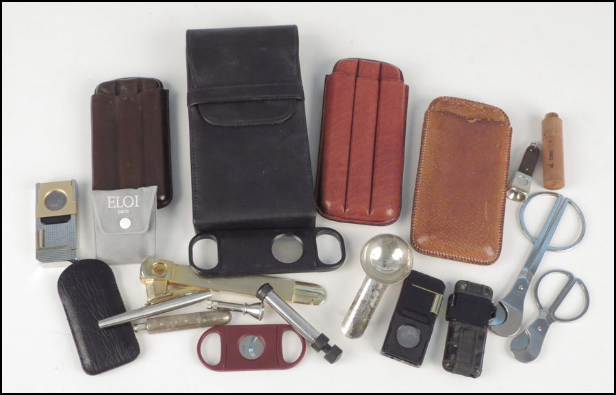COLLECTION OF CIGAR ACCESSORIES  178513