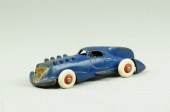 HUBLEY RACER Cast iron painted in blue