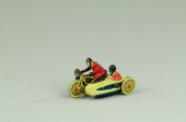 PENNY TOY MOTORCYCLE WITH SIDECAR 178bdf