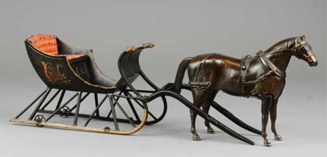 IVES CUTTER SLEIGH WITH WALKING 178d89