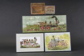 LOCOMOTIVE DIE CUT AND TWO PUZZLES 17a940