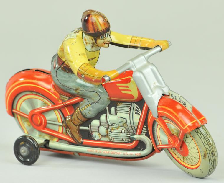 TECHNOFIX MOTORCYCLE WITH RIDER