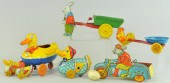 WYANDOTTE DUCK ROOSTER AND RABBIT TOYS