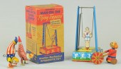 LOT OF TIN TOYS Includes Clown 17ab5f