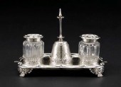 George IV Sterling Silver Standish,