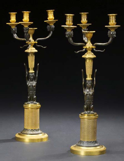 Pair of French Antique Gilded and 29b34