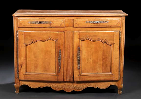 French Provincial Fruitwood Buffet  29e17