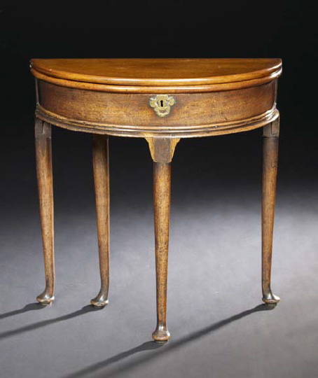 Queen Anne Mahogany Games Table  29c06