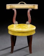 William IV Mahogany Cockfighting Chair,