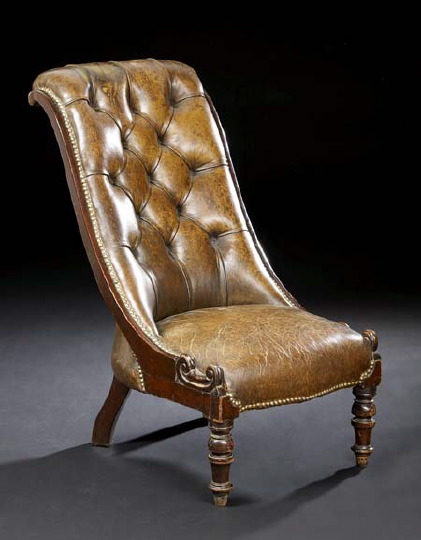 William IV Leather Upholstered 29c9f