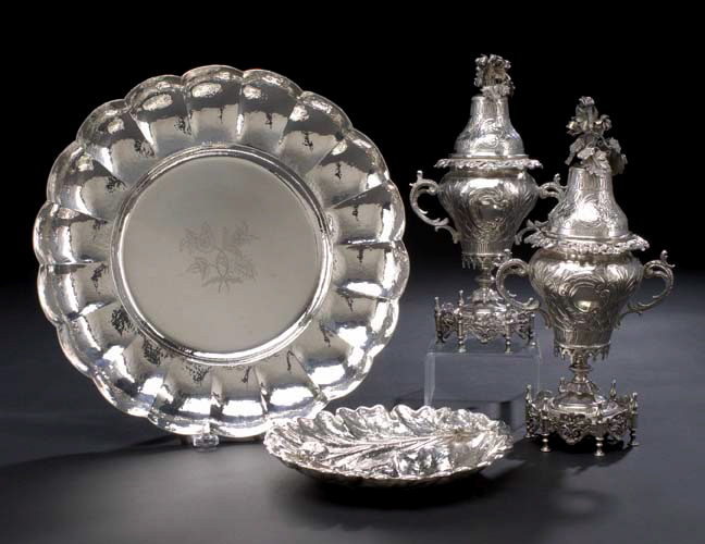 Pair of Turkish 800 Silver Spice 2a349