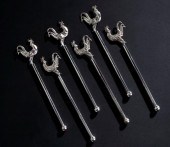 Set of Six Tiffany & Co. Sterling Silver