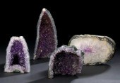 Tall Amethyst Geode,  of spire form,
