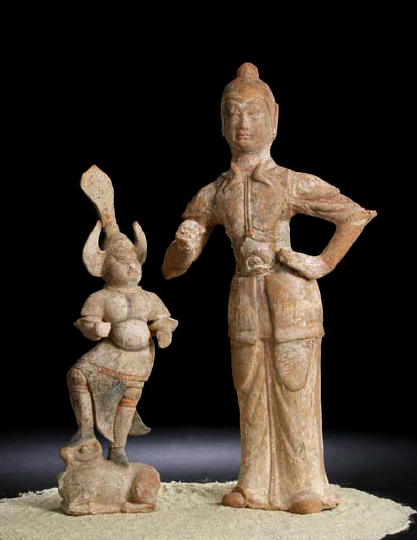 Large Chinese Terra Cotta Figure 2a5fd